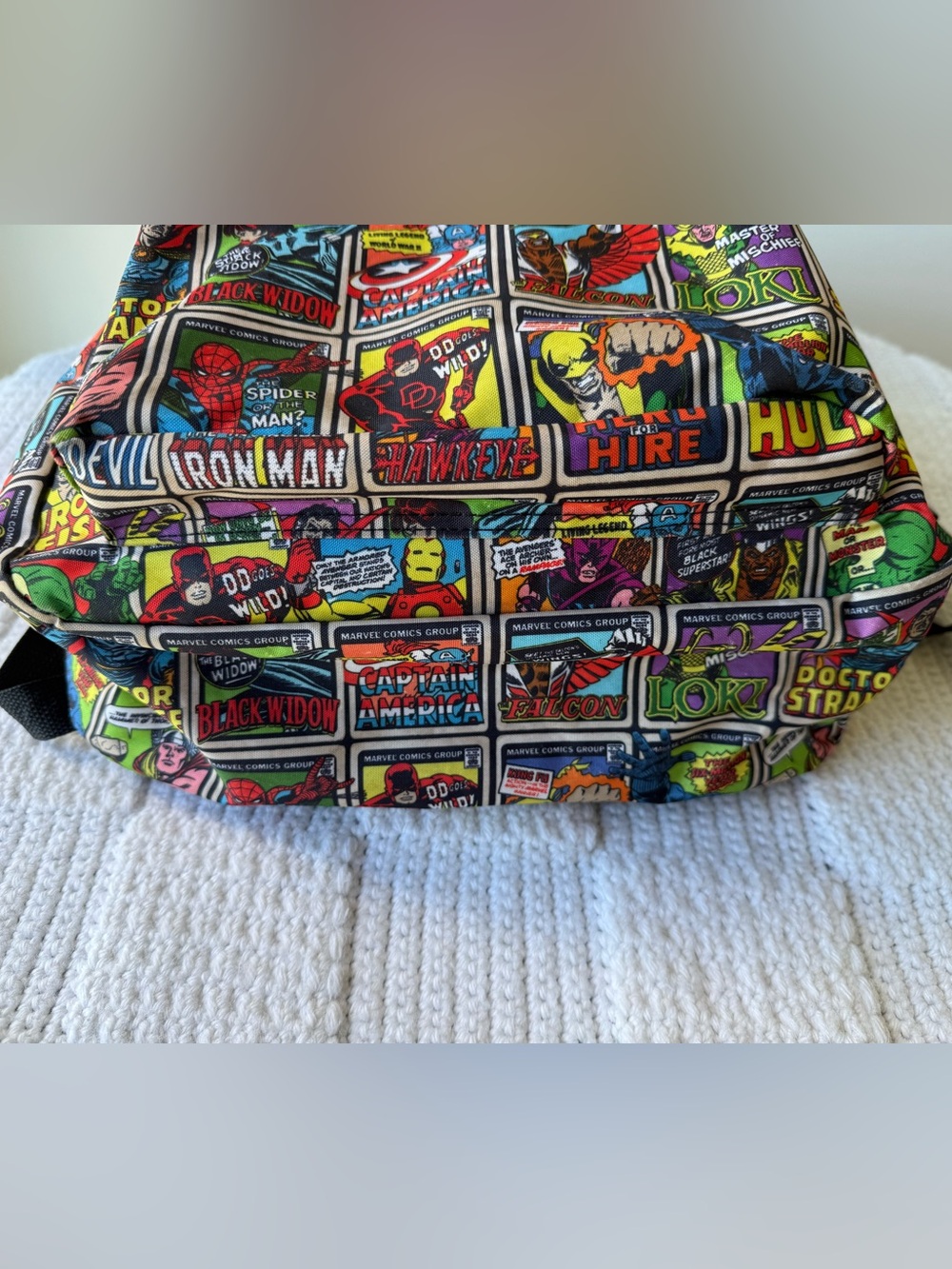 Marvel Comics Print Backpack - Picture 8 of 16